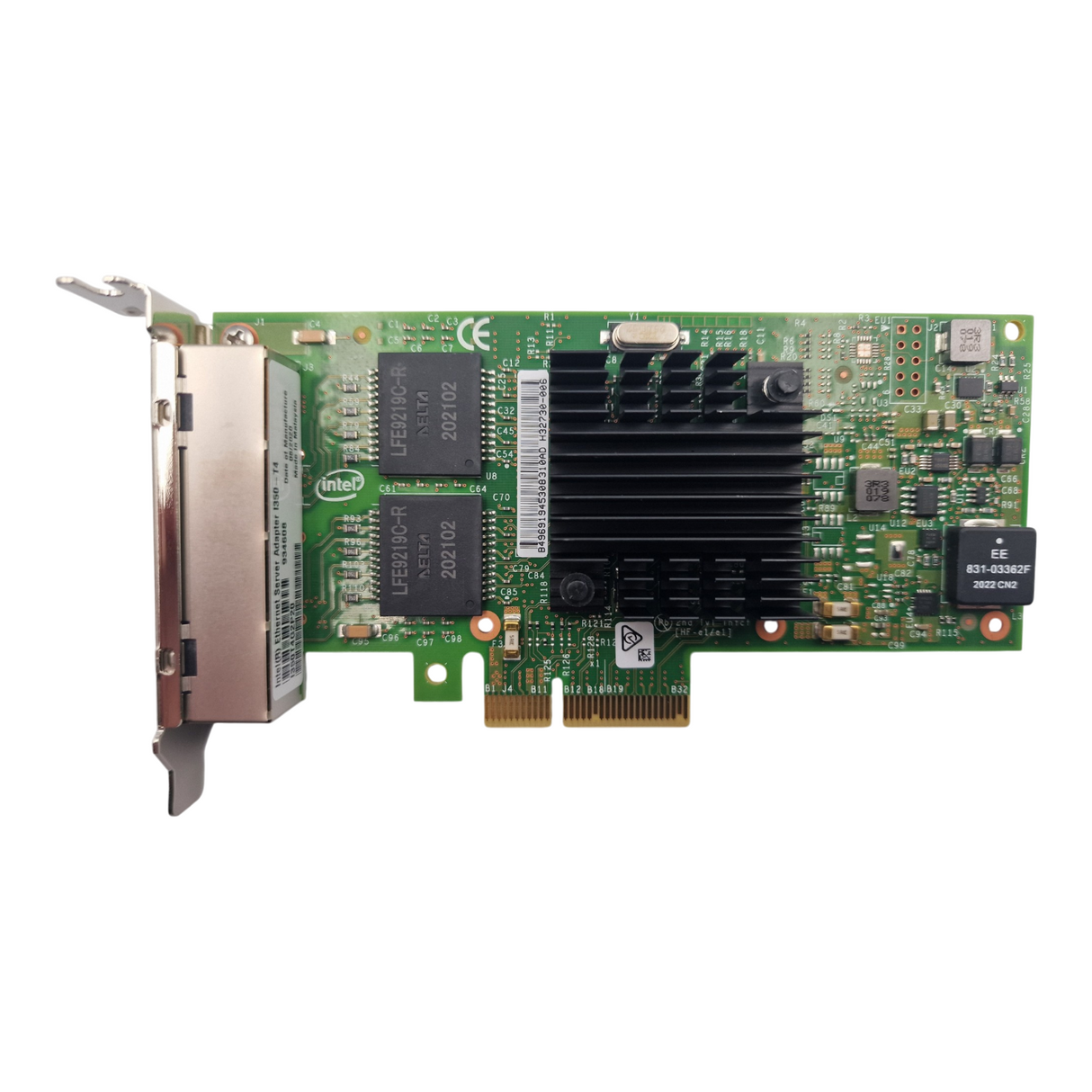 NEW Fujitsu Intel Quad Port I350-T4 Gigabit Adapter HH Bracket S26361-F4610-L504