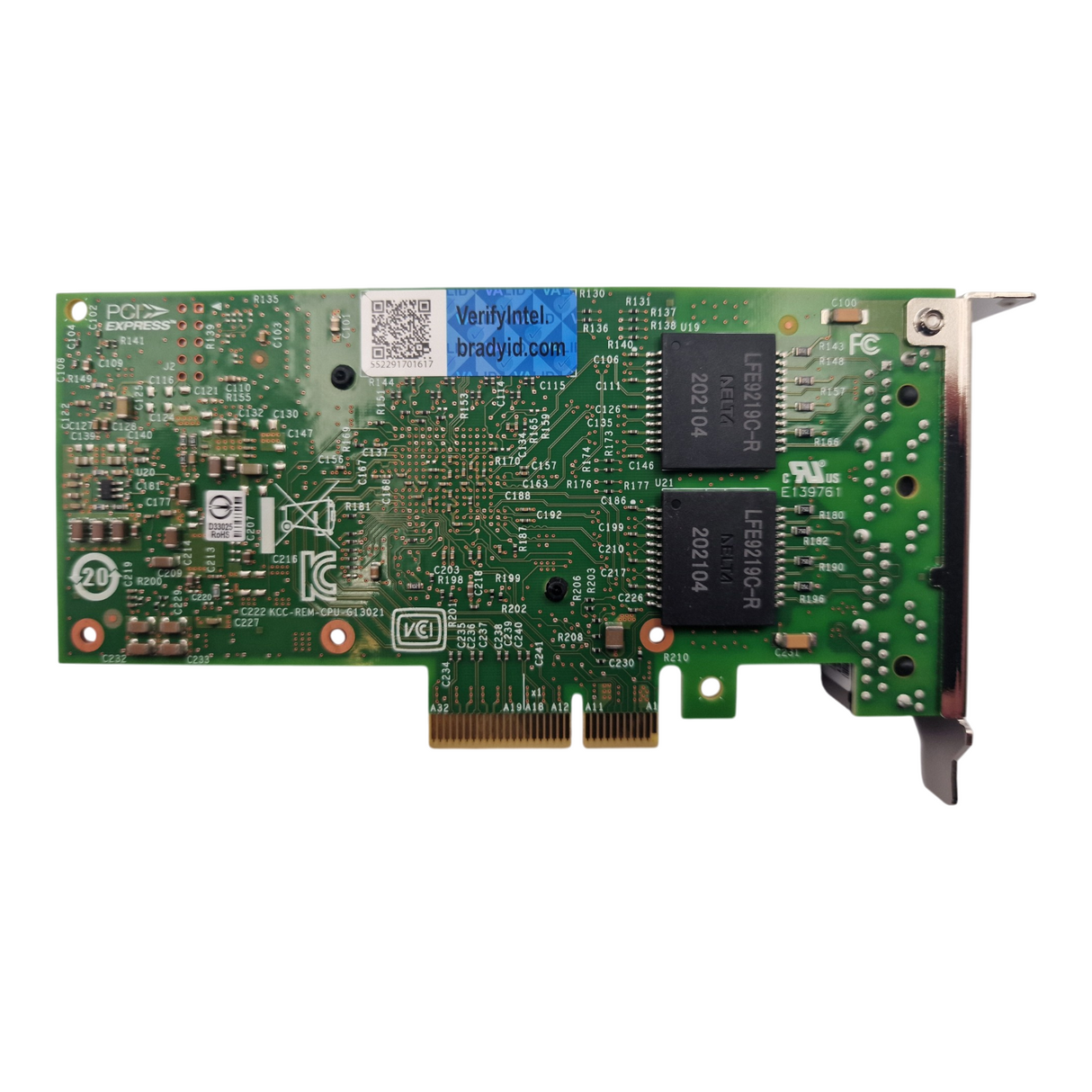 NEW Fujitsu Intel Quad Port I350-T4 Gigabit Adapter HH Bracket S26361-F4610-L504