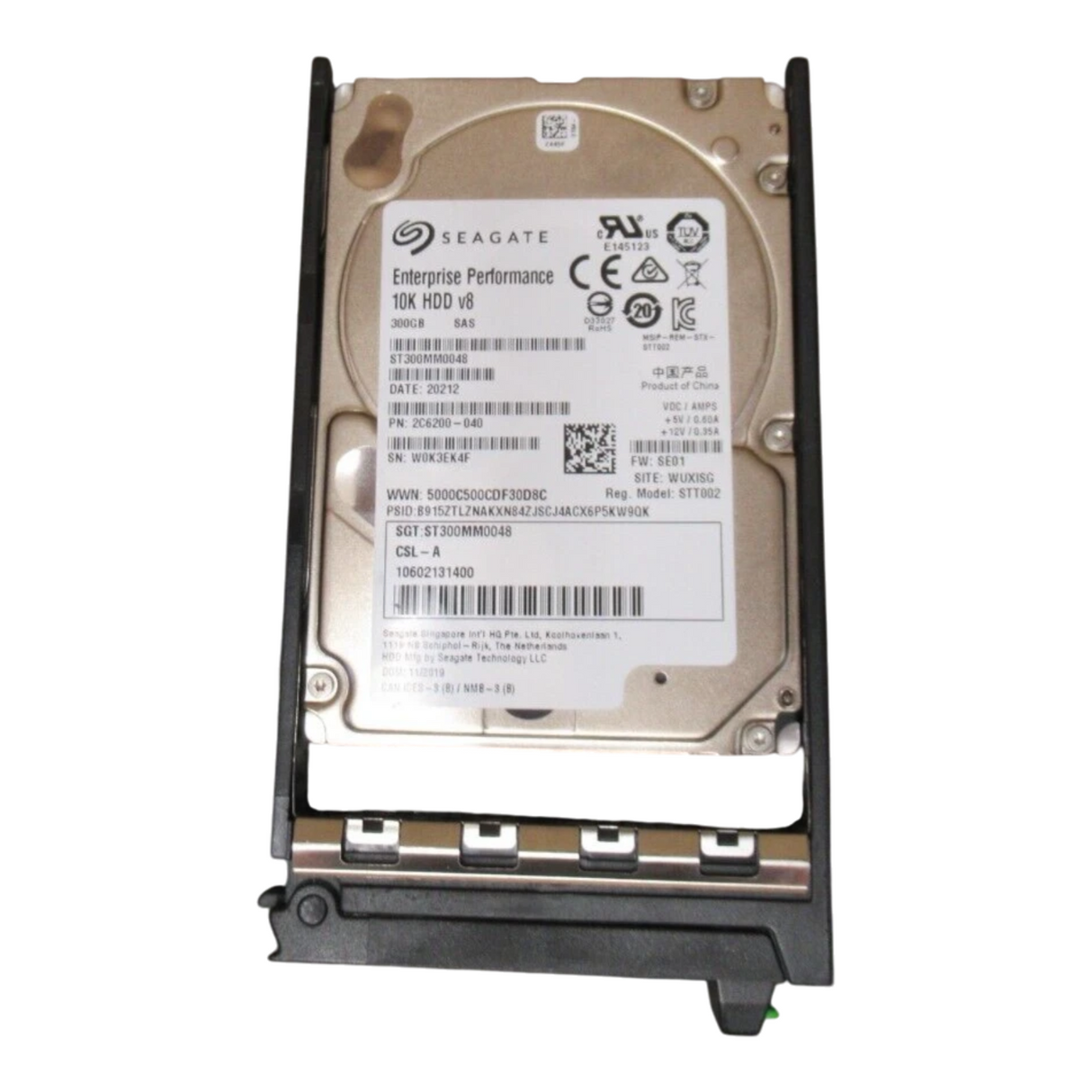 New Fujitsu 300GB 10K SAS 12G 2.5" Hot-Plug HDD ST300MM0048 S26361-F5729-L130