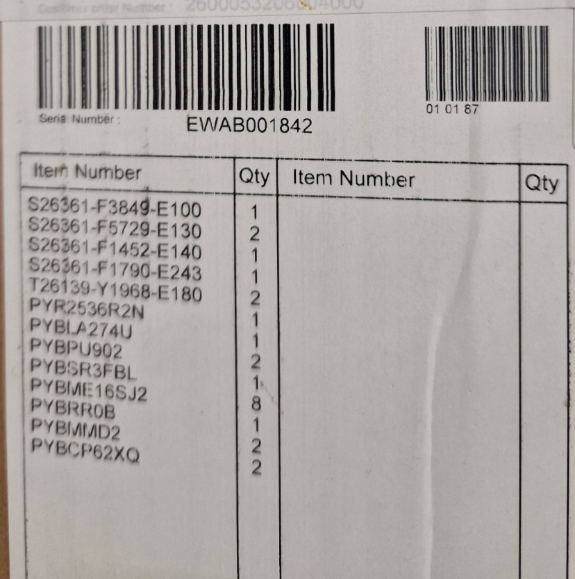 New Fujitsu Primergy RX2530 M6 2x Scalable CPU 32-DIMM 8x 2.5" Bay CTO 1U Server