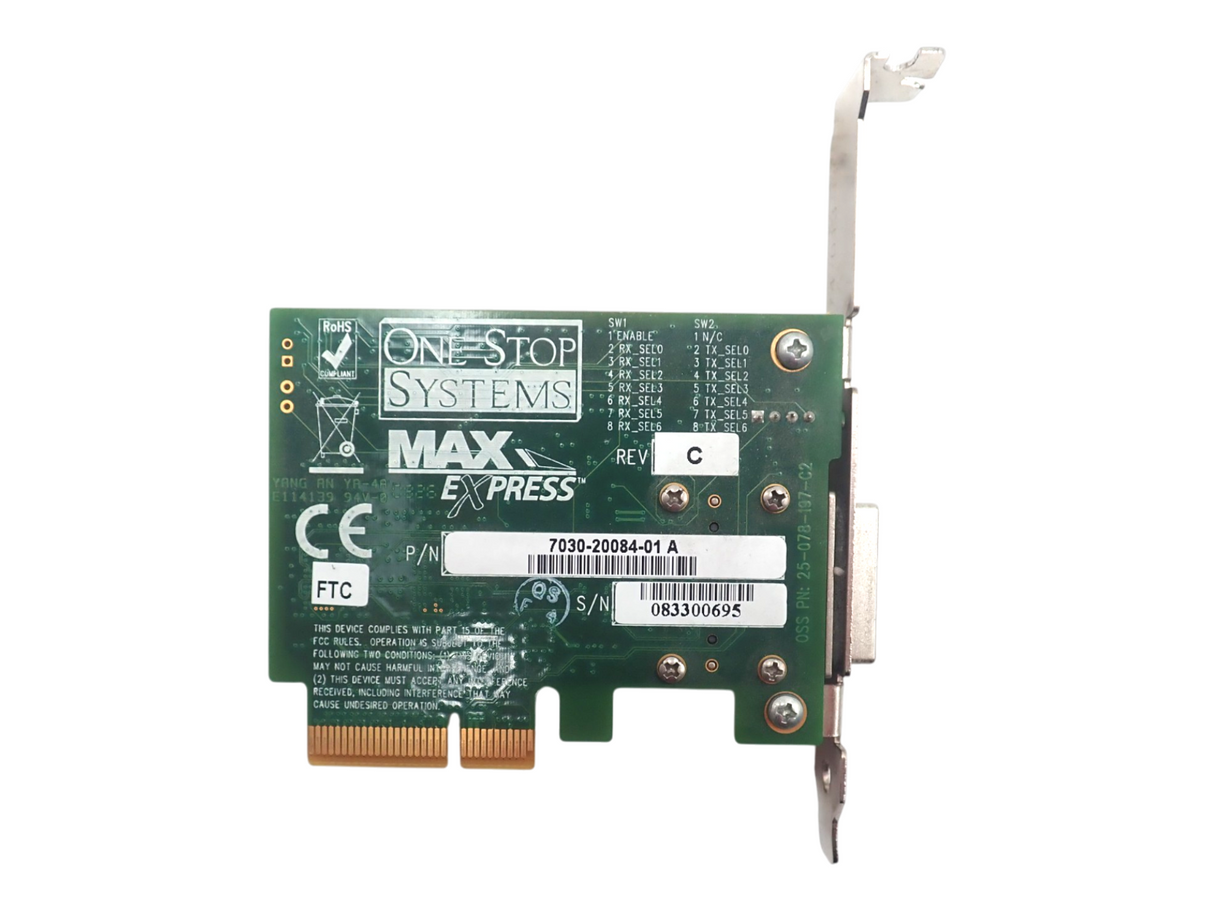Avid One Stop Systems Nitrix DX PCIe x4 Host Interface Card 7030-20084-01