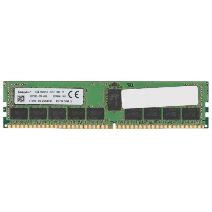 Kingston 32GB 2Rx4 PC4-2666V RDIMM ECC Server Memory KTN78Y-MIE