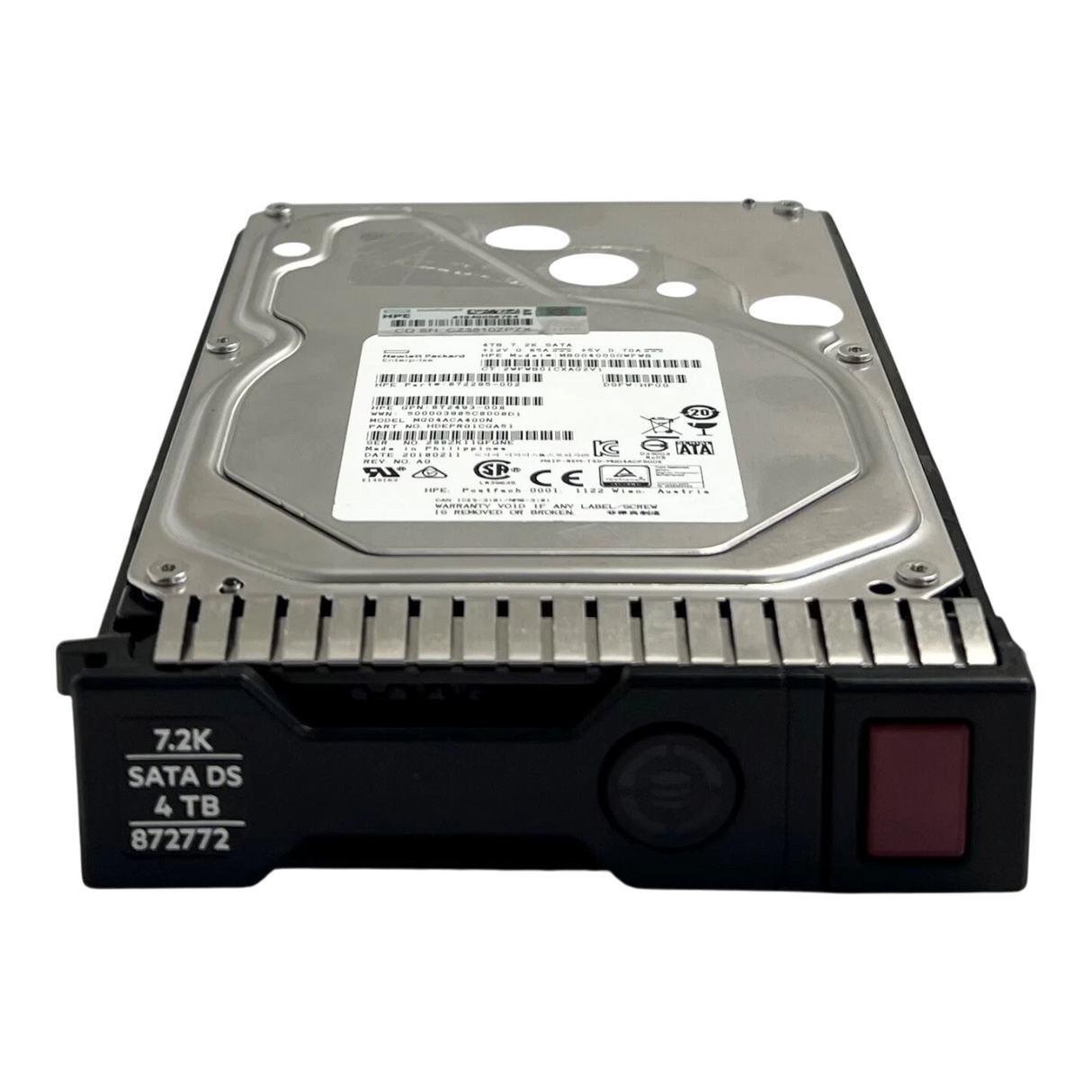 HP 4TB 7.2K SATA 6G 512 128MB 3.5" Midline Hard Drive HDD 872491-B21