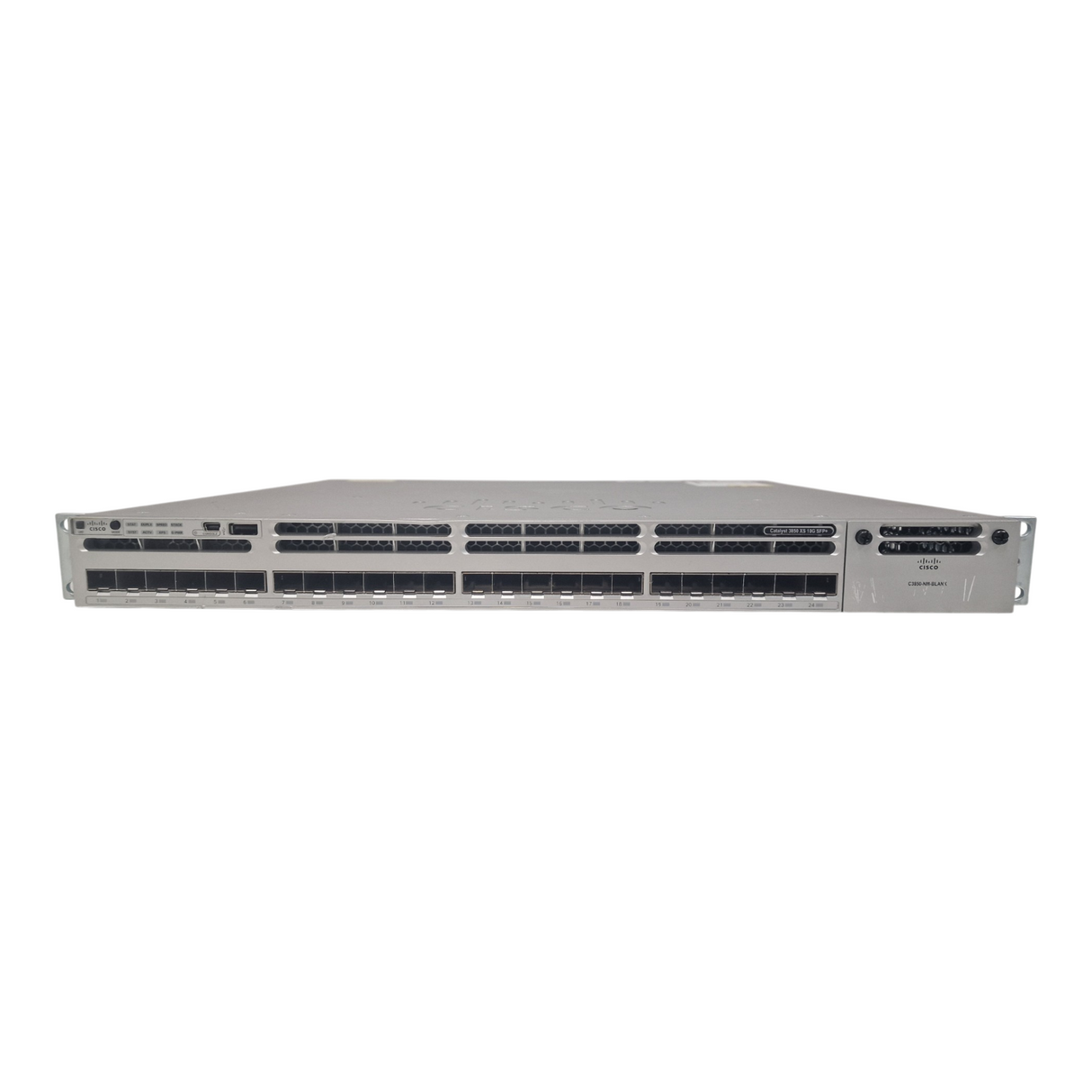 Cisco WS-C3850-24XS-S 24 Port SFP+ L3 1G/10G Rack Mount Gigabit Switch + IP Base