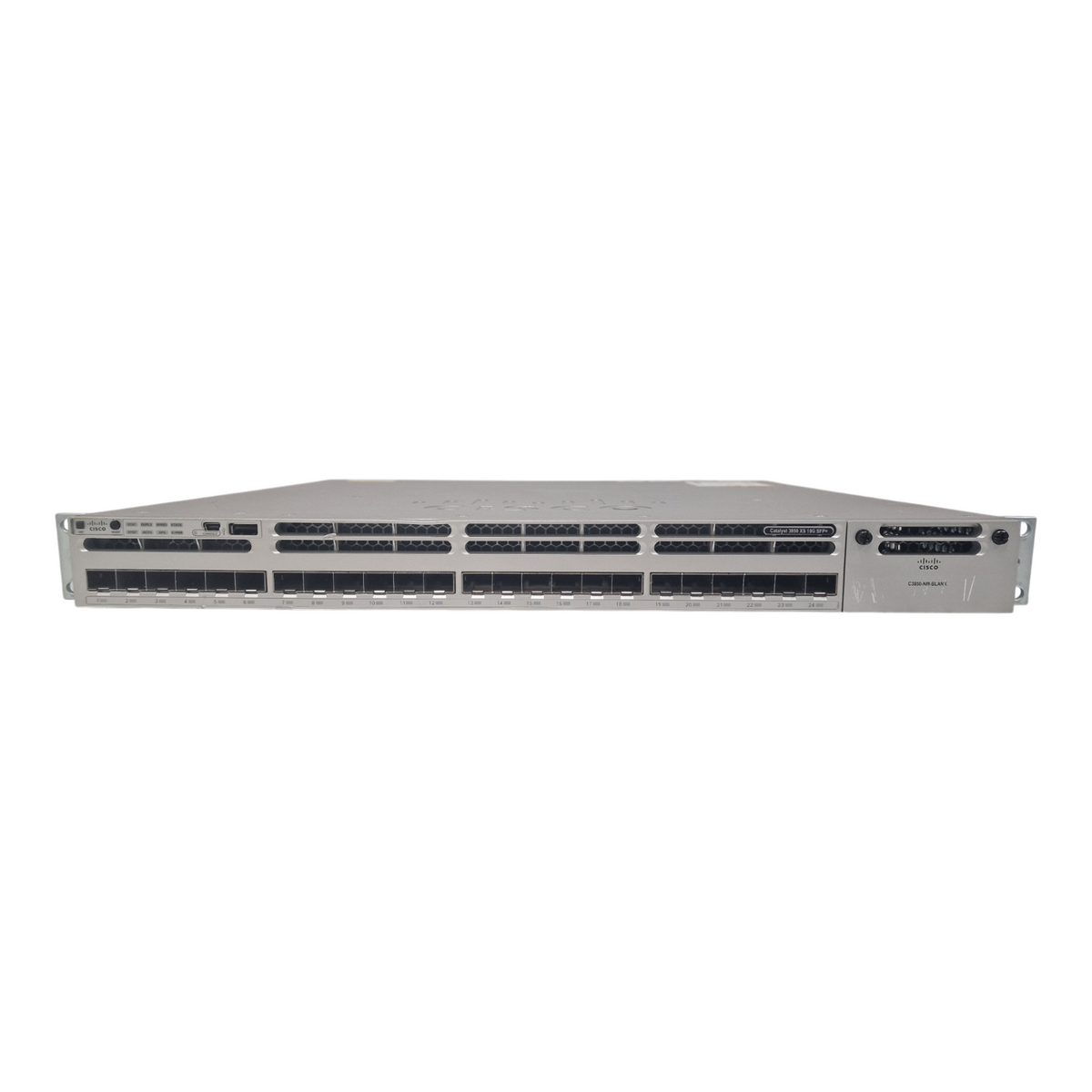 Cisco WS-C3850-24XS-S 24 Port SFP+ L3 1G/10G Rack Mount Gigabit Switch + IP Base