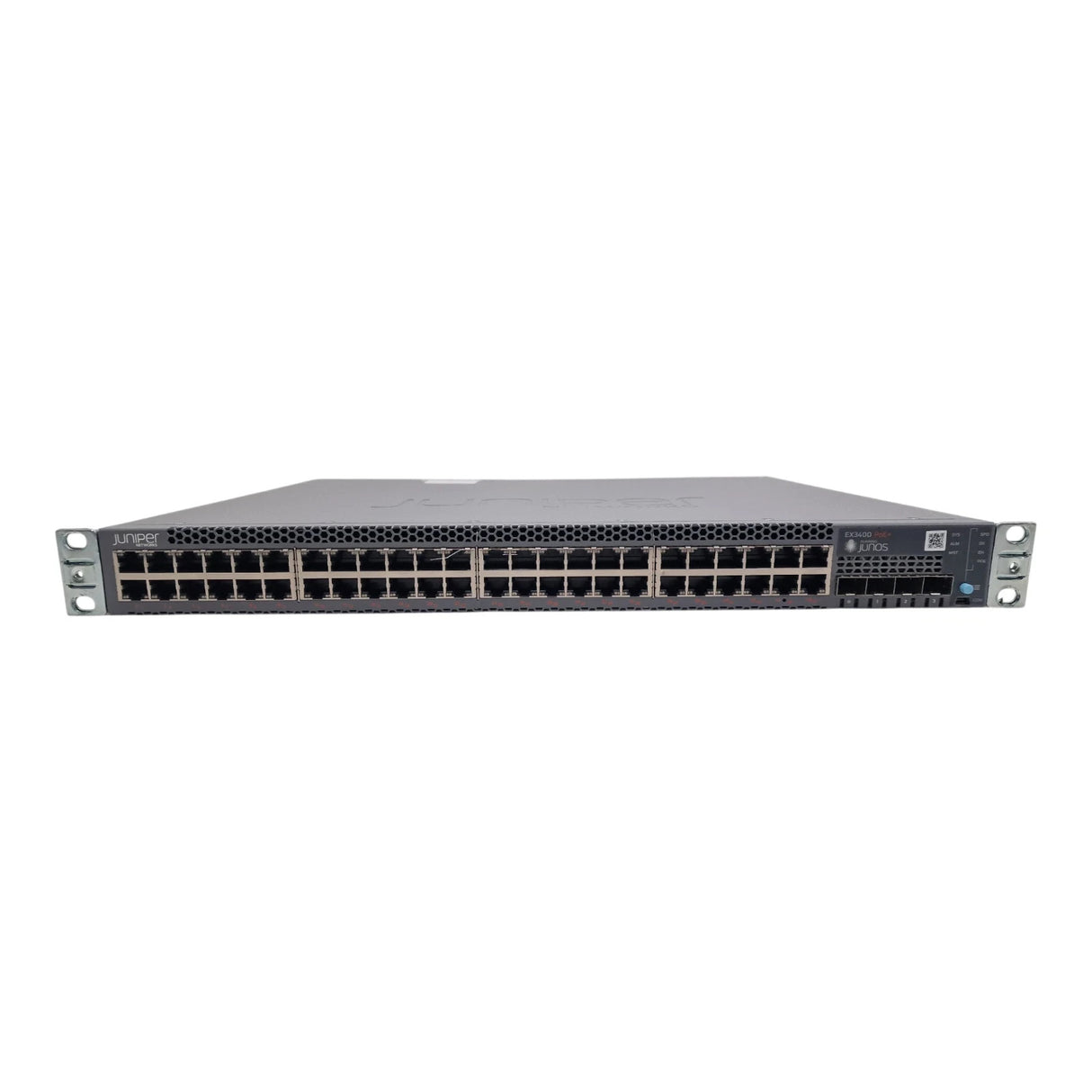 Juniper EX3400-48P 48x 1GE PoE+ / 4x 10GE SFP+ 1U Layer 3 Ethernet Switch
