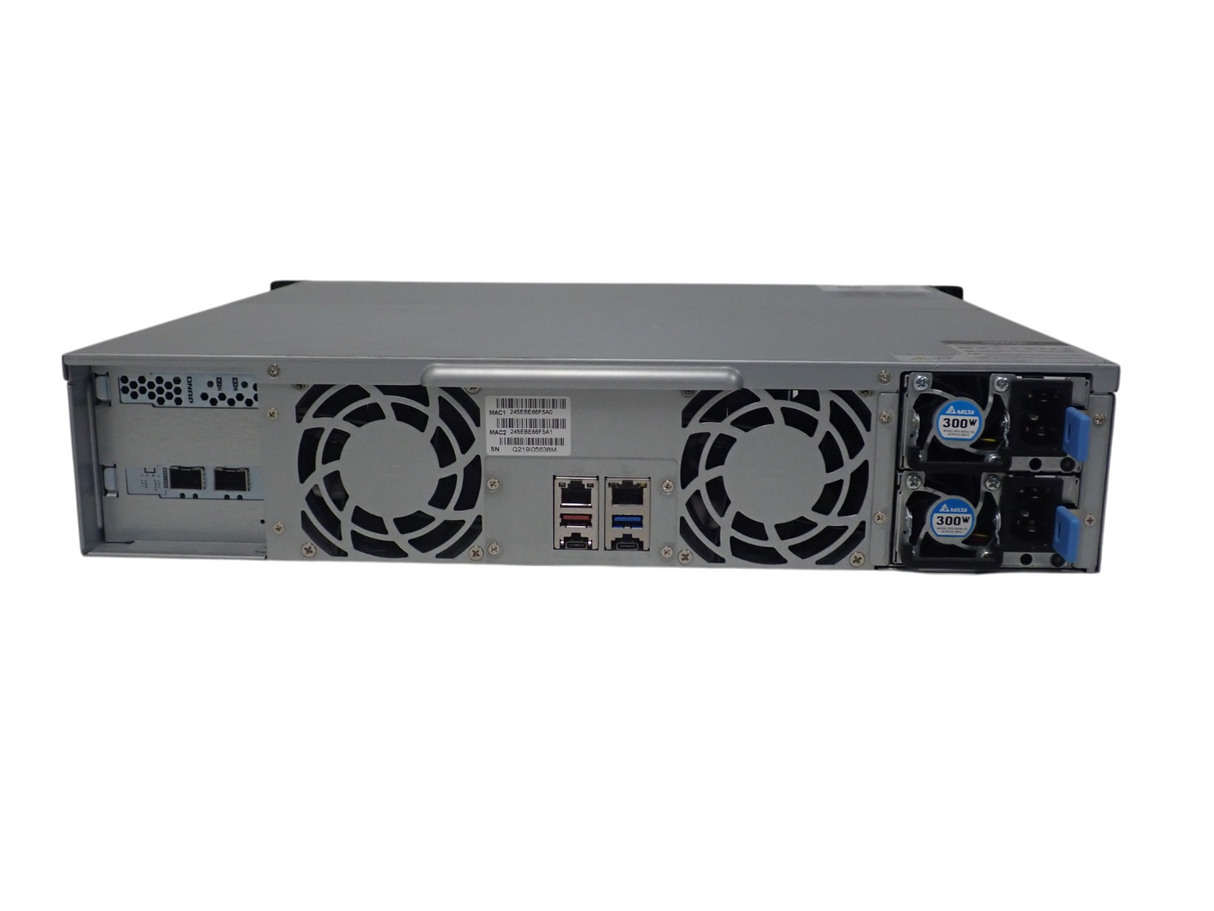 QNAP TS-1273AU-RP 12x3.5" SATA Bay 2x10GbE SFP+ Network Attached Storage 2U NAS