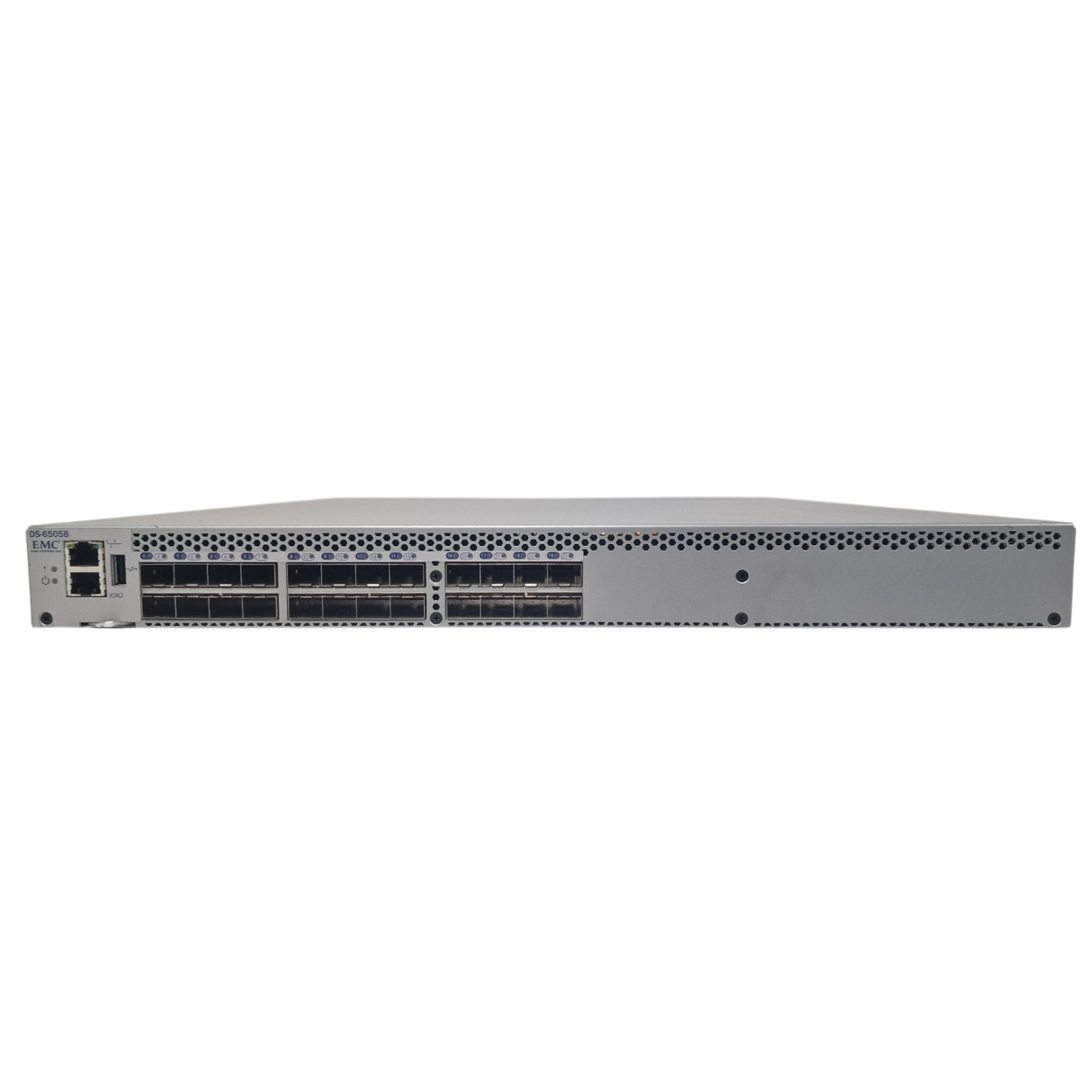 Brocade EMC 6505 DS-6505B 24x 16Gb SFP+ 24-Active Ports Fibre Channel SAN Switch