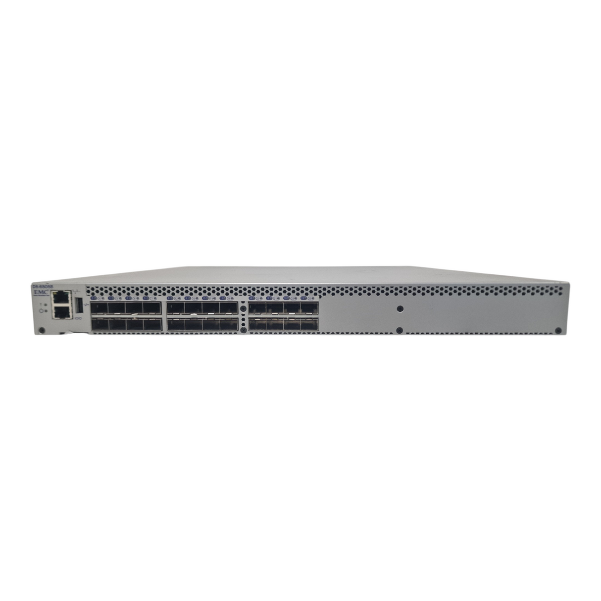 Brocade EMC 6505 DS-6505B 24x 16Gb SFP+ 12-Active Ports Fibre Channel SAN Switch