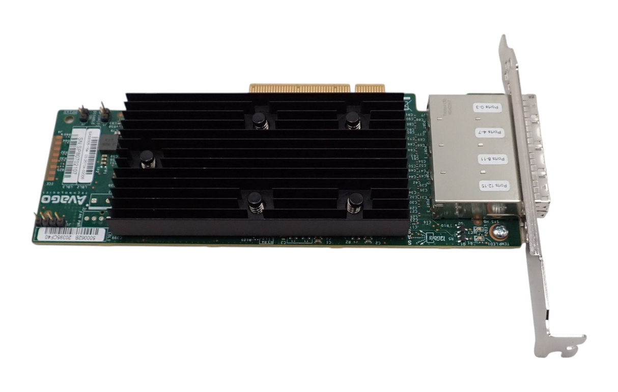 LSI Avago 9500-16e SAS9305-16e 03-25704-02005 4-Port Tri-Mode Storage Adapter