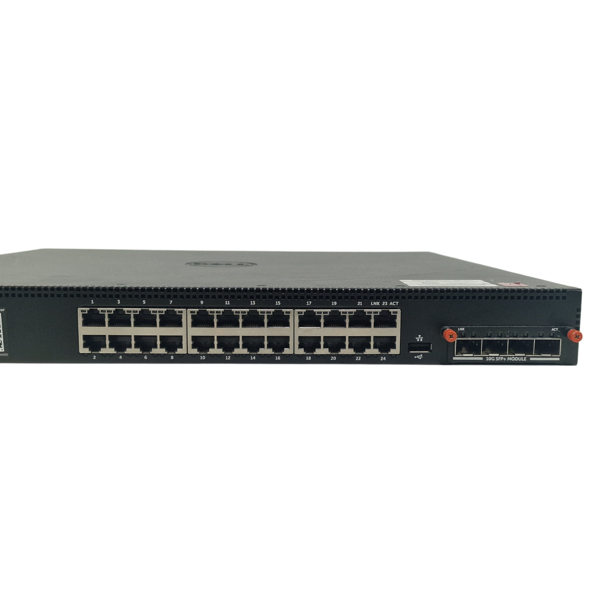 Dell PowerConnect N4032 24x RJ45 10GBe + Port L3 Switch +4 x 10Gb SFP+ Module