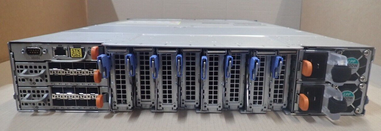 Dell PowerEdge FX2S Switched 4-Node Rack Chassis + 4x FC640 NVMe Blade Servers