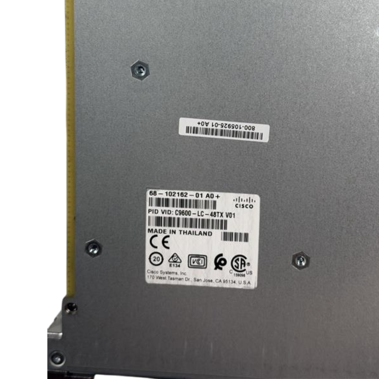 Cisco Catalyst C9600-LC-48TX C9600 48x 10G/5G/2.5G/1G RJ45 Line Card Switch