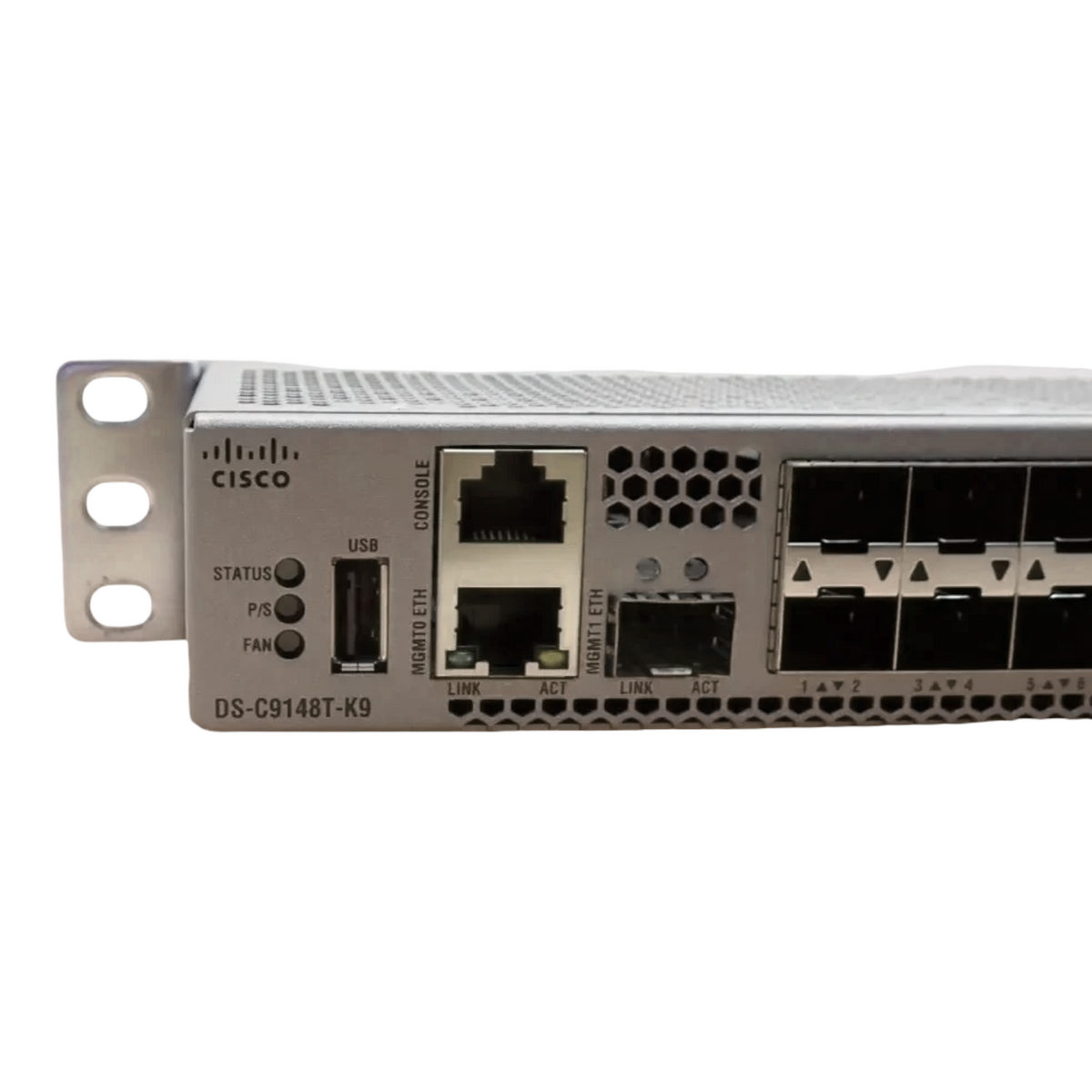 Cisco DS-C9148T-K9 MDS 9148T 48x 32Gb FC SFP+ (48-Act) Multilayer Fabric Switch