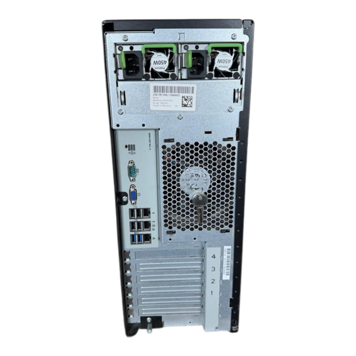 Fujitsu Primergy TX1330 M2 1x Intel CPU 4-DIMM 4xLFF Bay 2x PSU CTO Tower Server