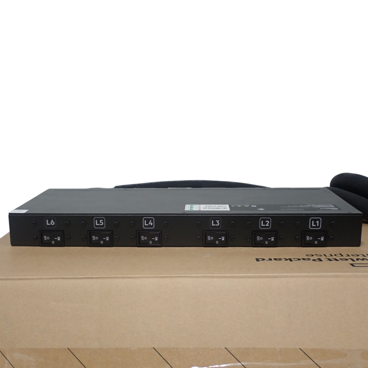 NEW HPE G2 P9Q60A 6xC19 3Ph 17.3kVA 48A 240V 1U Power Distribution Unit PDU