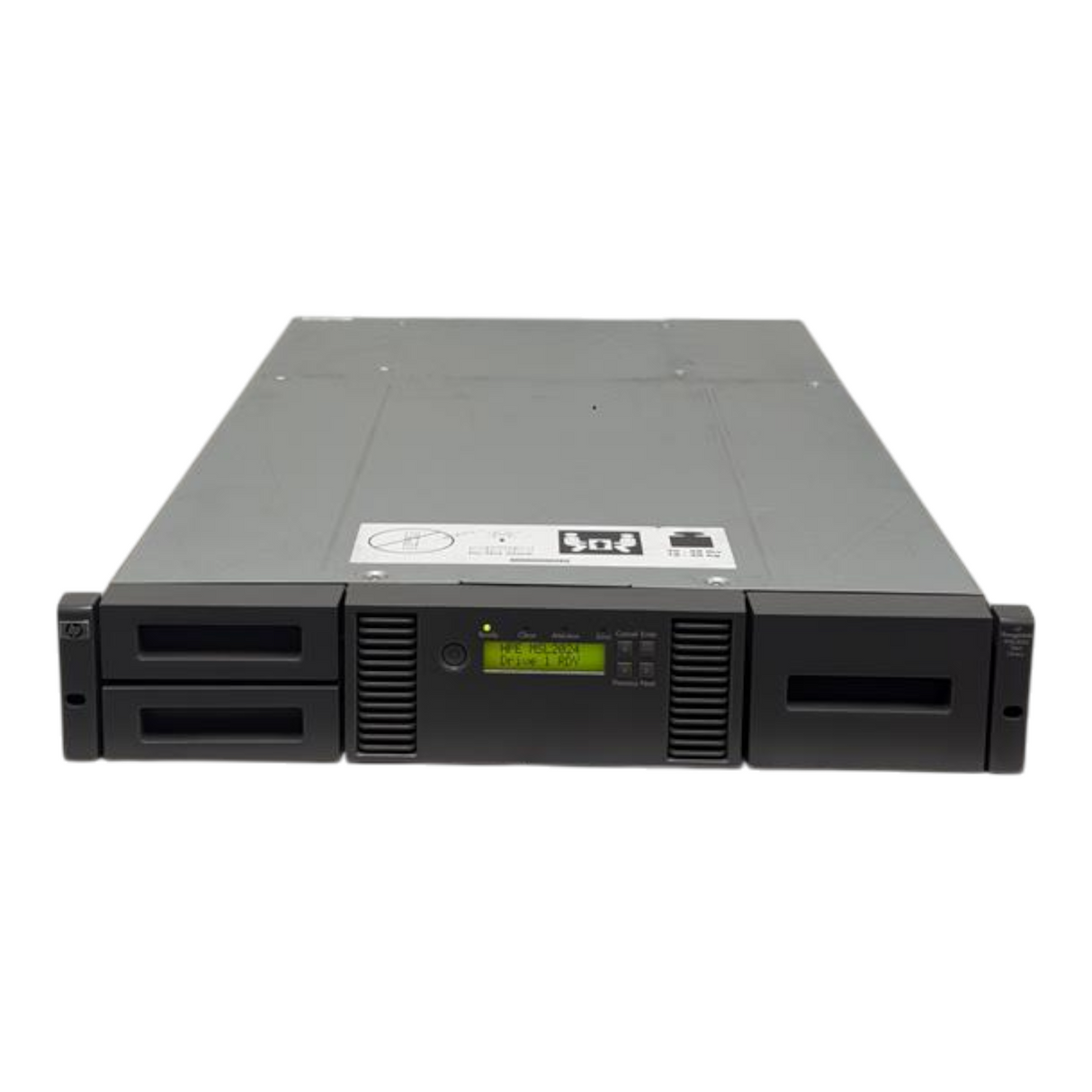 HPE StorageWorks MSL2024 24-Slot Tape Library 407351-001 w/ LTO-6 FC Drive
