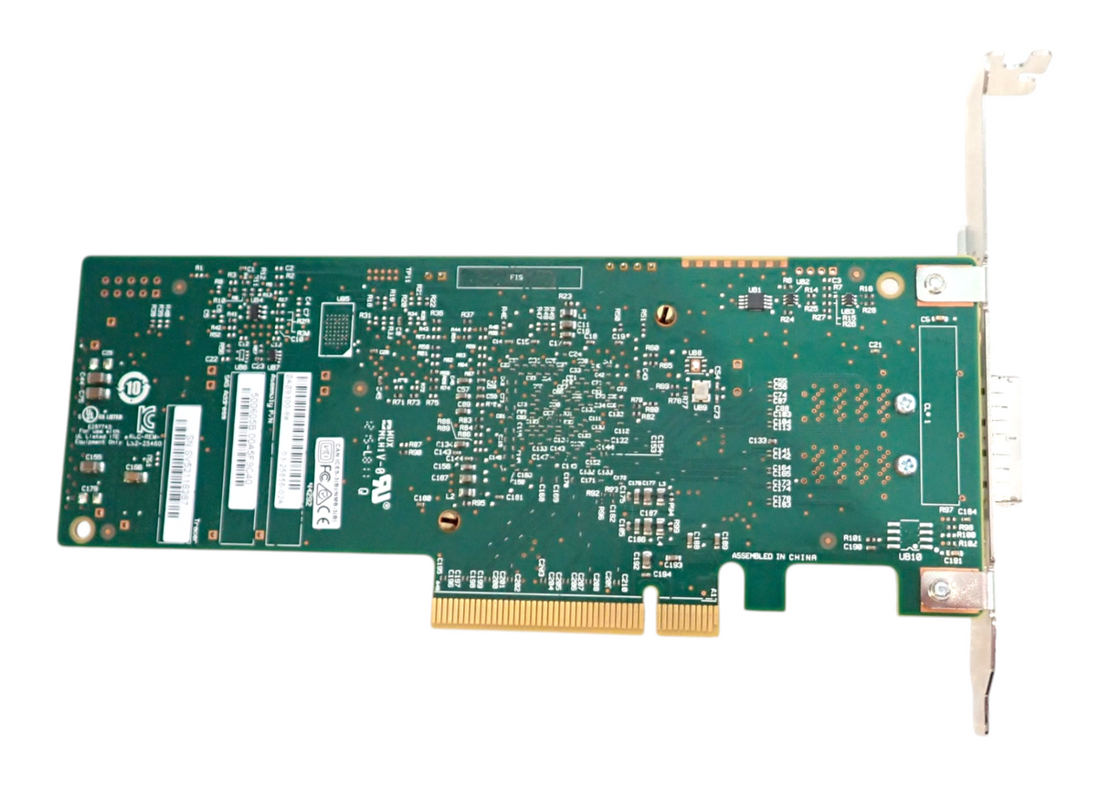 Dell LSI J91FN SAS9300-8e PCIe x8 8-Port 12Gb/s SAS HBA Host Bus Adapter Card FH
