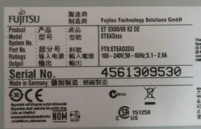 Fujitsu Eternus DX80/90 S2 DE 12x 3.5" Bay SAS Enclosure 2x IOM6 FTS: ETEAD2DU