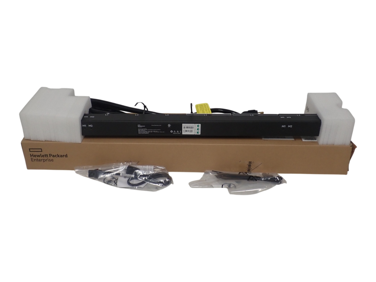 NEW HPE G2 P9Q54A 18 x C13 Outlets 3Ph 8.6kVA 48A 208V NA/JP Rack PDU 866817-024