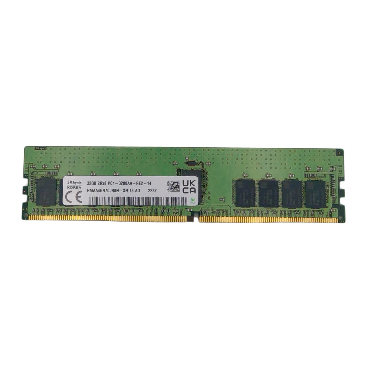New SK Hynix 32GB 2Rx8 PC4-3200AA DDR4-25600 ECC RDIMM Memory HMAA4GR7CJR8N-XN