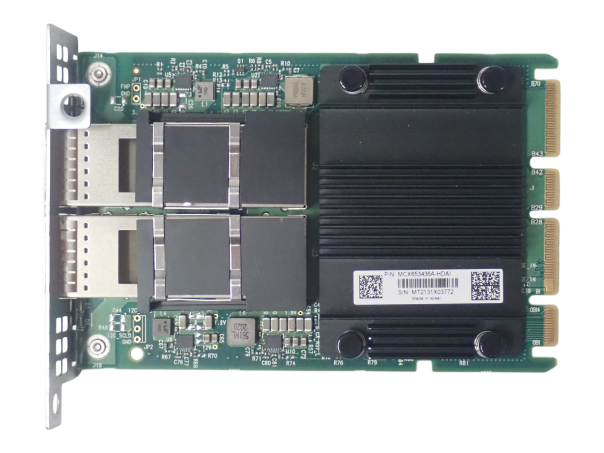 Mellanox CX653436A Dual Port ConnectX-6 200GbE QSFP56 Eth/IB HDR OCP 3.0 Adapter