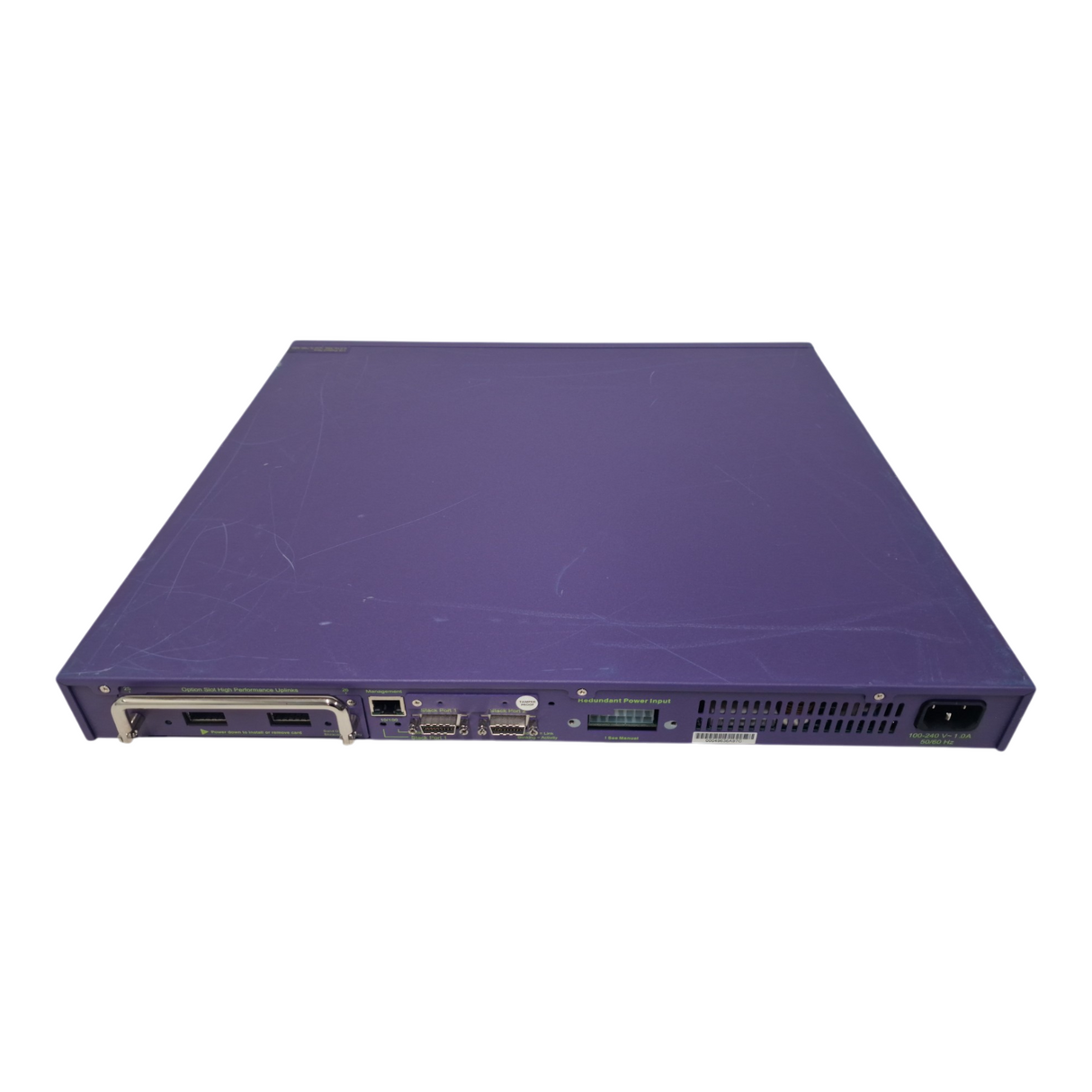 Extreme Networks Summit X450a-24T 24-Port Gigabit Switch 4x SFP 16151 + XGM2-2XF