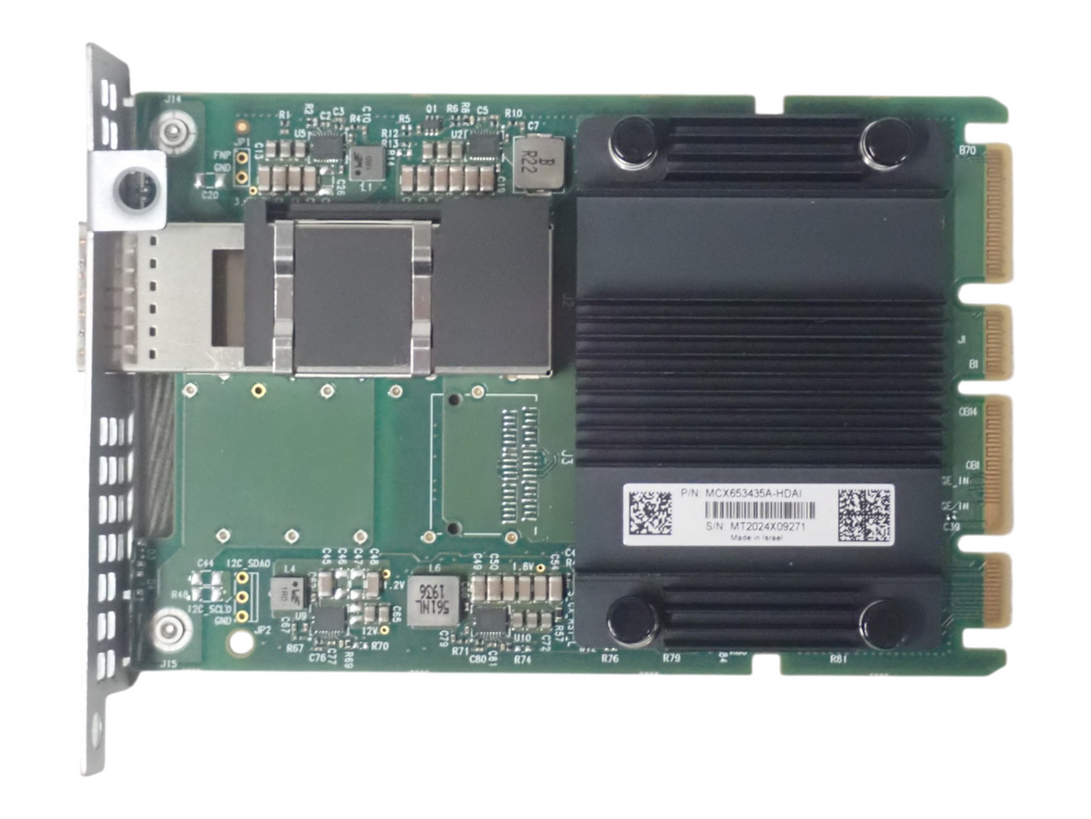 Mellanox MCX653435A Single Port ConnectX-6 200GbE HDR QSFP56 VPI OCP NIC Adapter