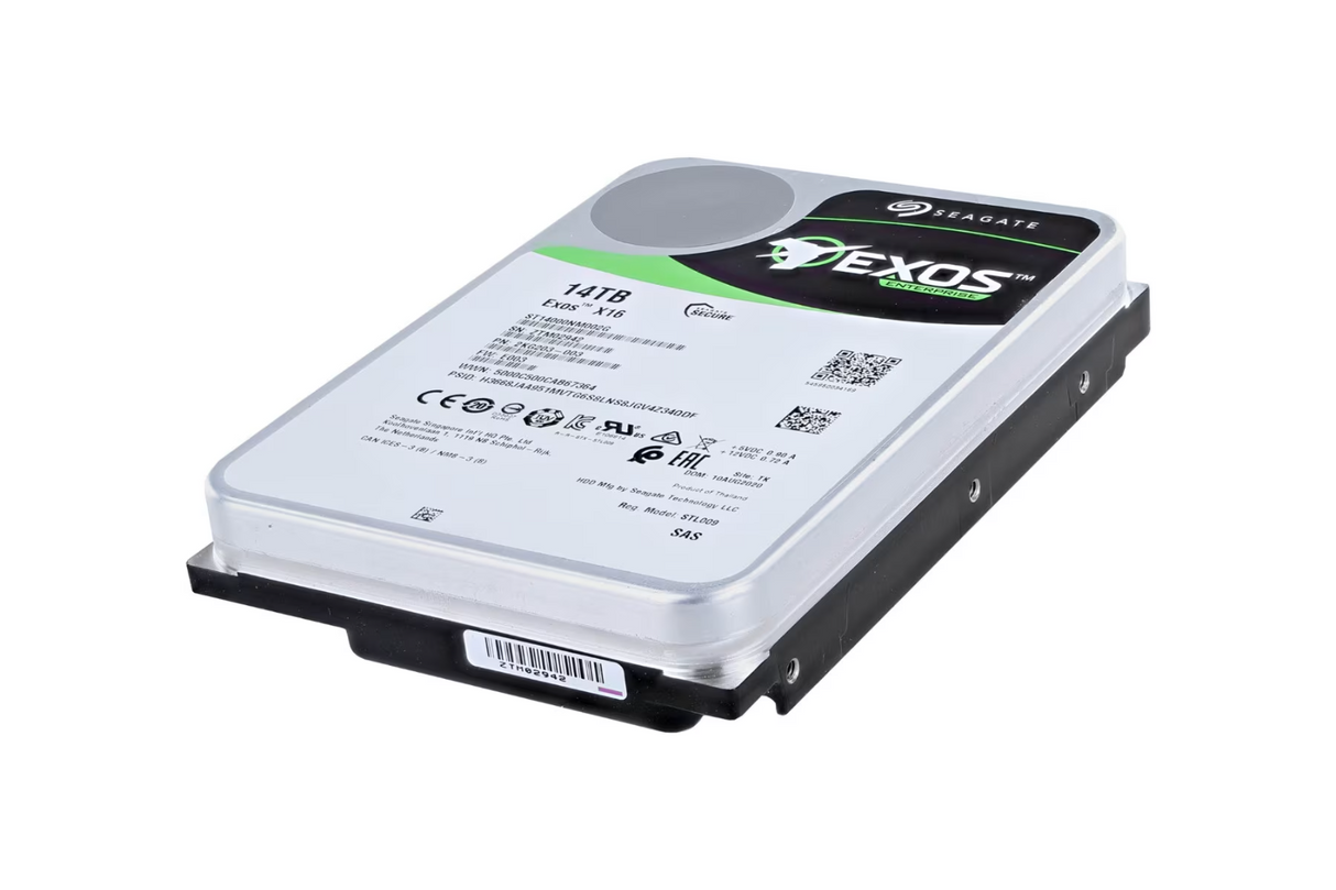 Seagate Exos X16 14TB 7.2K SAS 12G 512e Enterprise Class 3.5'' HDD ST14000NM002G