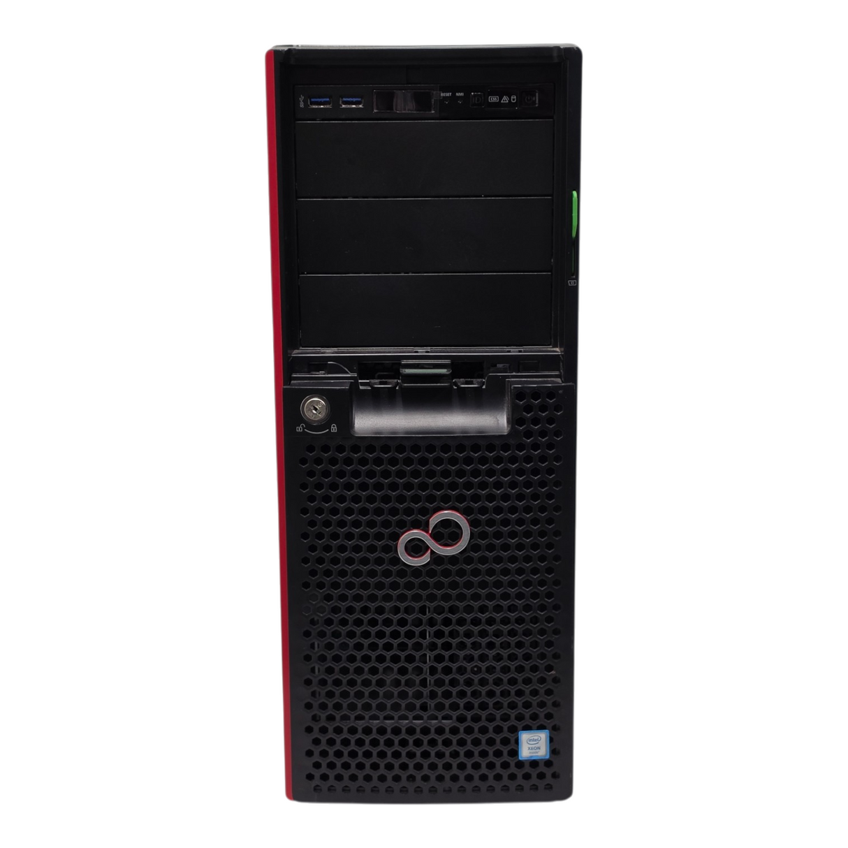 Fujitsu PRIMERGY TX1330 M4 Xeon E-2200/E-2100 4-DIMM 8xSFF Bay Tower Server CTO
