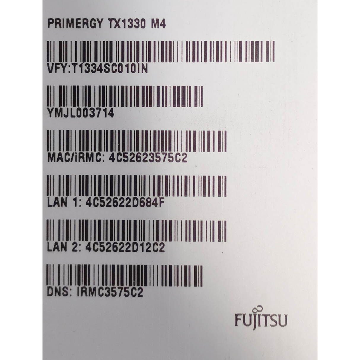 Fujitsu PRIMERGY TX1330 M4 Xeon E-2200/E-2100 4-DIMM 8xSFF Bay Tower Server CTO