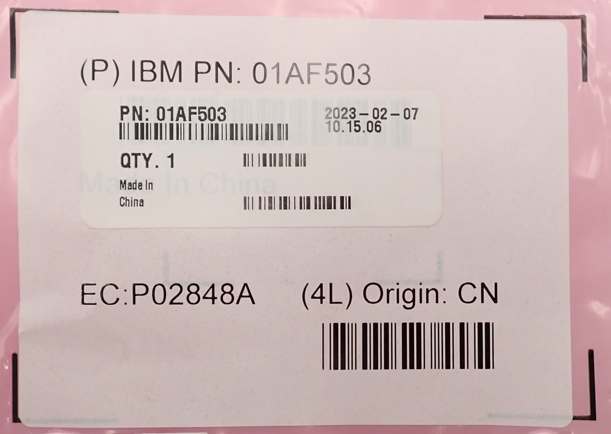 IBM 01AF503 P02848A ECDT External Mini-SAS HD 12Gb 3M SAS YO12 Cable