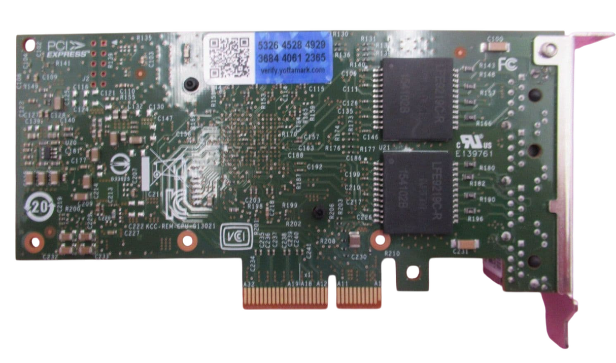 NEW Intel I350-T4 Quad-Port 1GbE 1000Base-T RJ45 Network Adapter I350T4G2P20