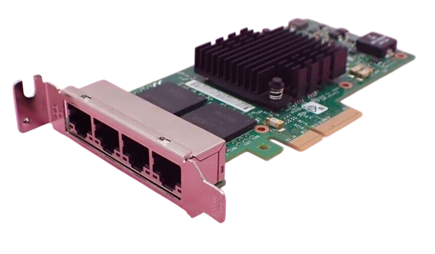 NEW Intel I350-T4 Quad-Port 1GbE 1000Base-T RJ45 Network Adapter I350T4G2P20