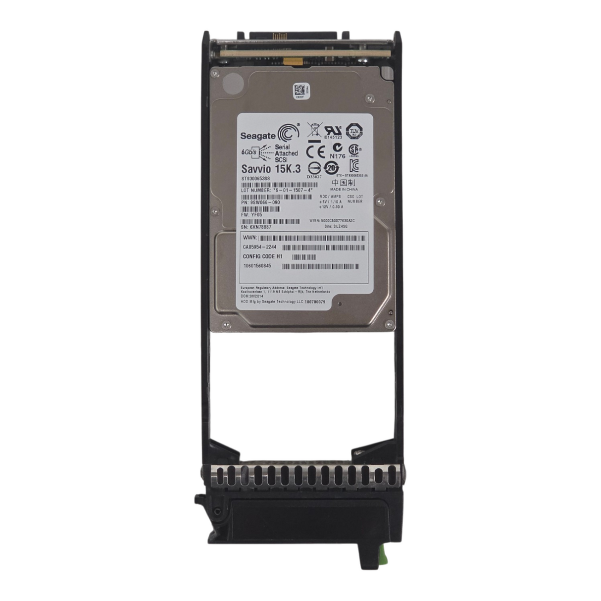 Fujitsu 300GB 15K SAS 12G 512N 2.5" SFF Hot-Swap HDD Hard Drive CA07670-E602