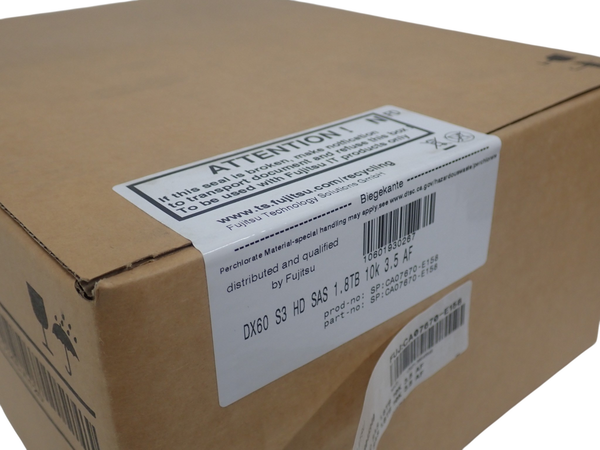 NEW Fujitsu 1.8TB Write Intensive 128MB SAS 12G 3.5" Hard Drive HDD CA07670-E158