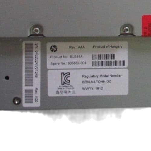 HP Storageworks 1/8 G2 Tape Autoloader 0x Tape Drive Including PSU - 435243-001