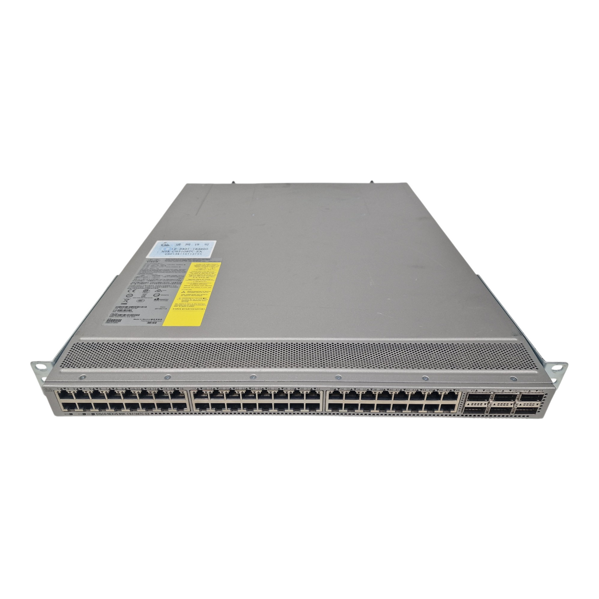 Cisco N9K-C93108TC-EX 48x Active Ports 10GBase-T 6x 100G QSFP28 NXOS