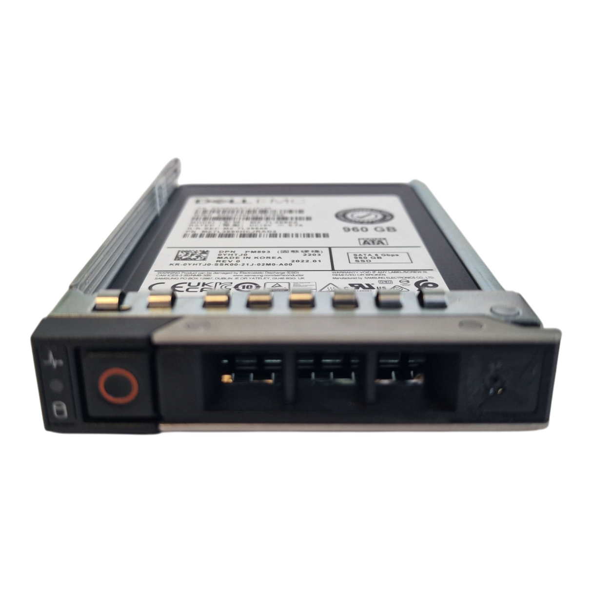 Dell EMC 960GB SATA 6G 2.5" SFF SSD Solid State Drive YHTJ0