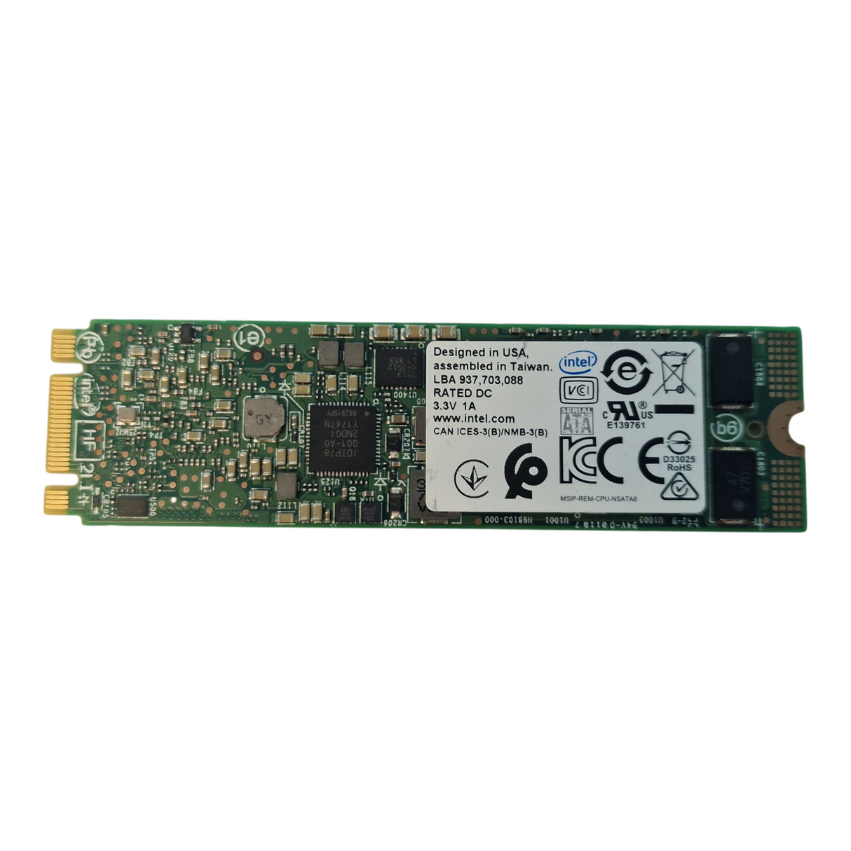 Intel 480GB M.2 SATA 6G MLC RI Solid State Drive SSD SSDSCKJB480G7
