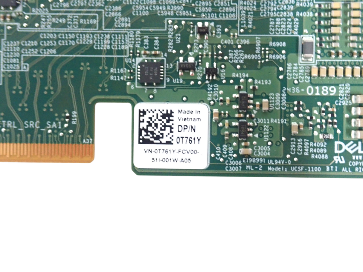 Dell PERC HBA355i Front 12G SAS Internal PCIe 4.0 Host Bus Adapter HBA T761Y