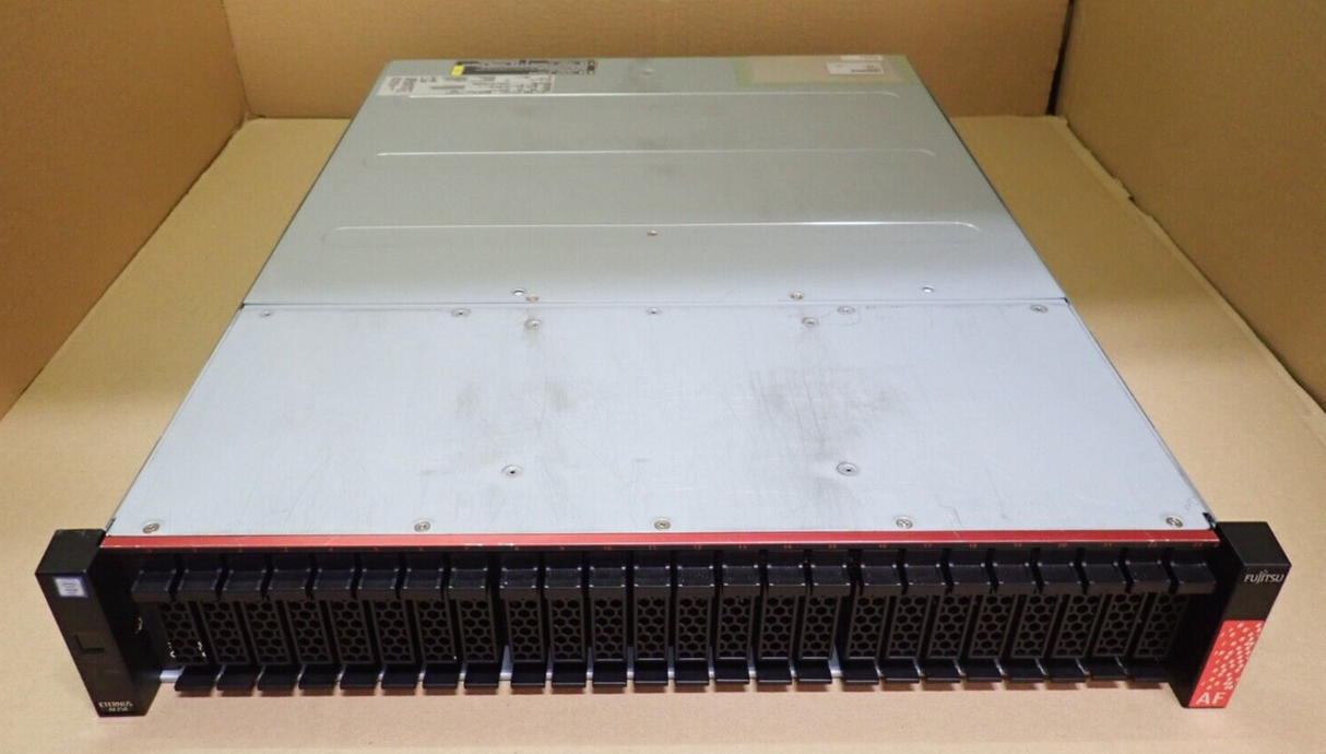 Fujitsu FTS:AF252XF010IN ETERNUS AF250 S2 Dual 16Gb FC Controller 24x 2.5" Bay