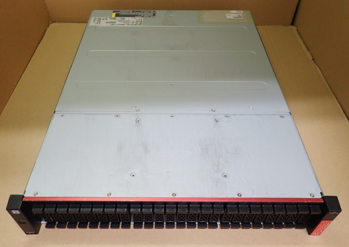 Fujitsu FTS:AF252XF010IN ETERNUS AF250 S2 Dual 16Gb FC Controller 24x 2.5" Bay