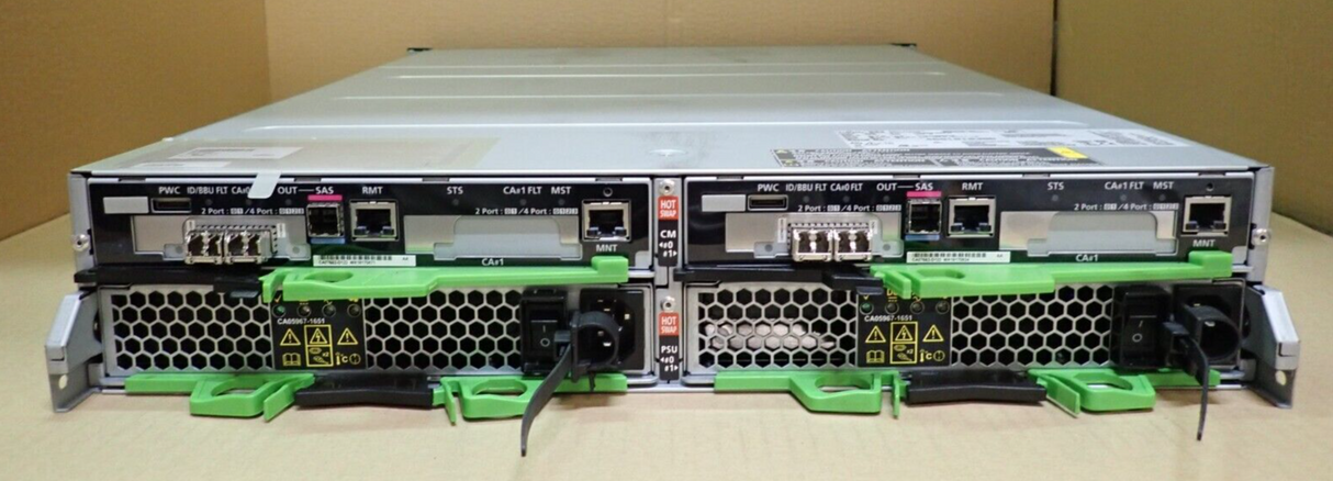 Fujitsu FTS:AF252XF010IN ETERNUS AF250 S2 Dual 16Gb FC Controller 24x 2.5" Bay