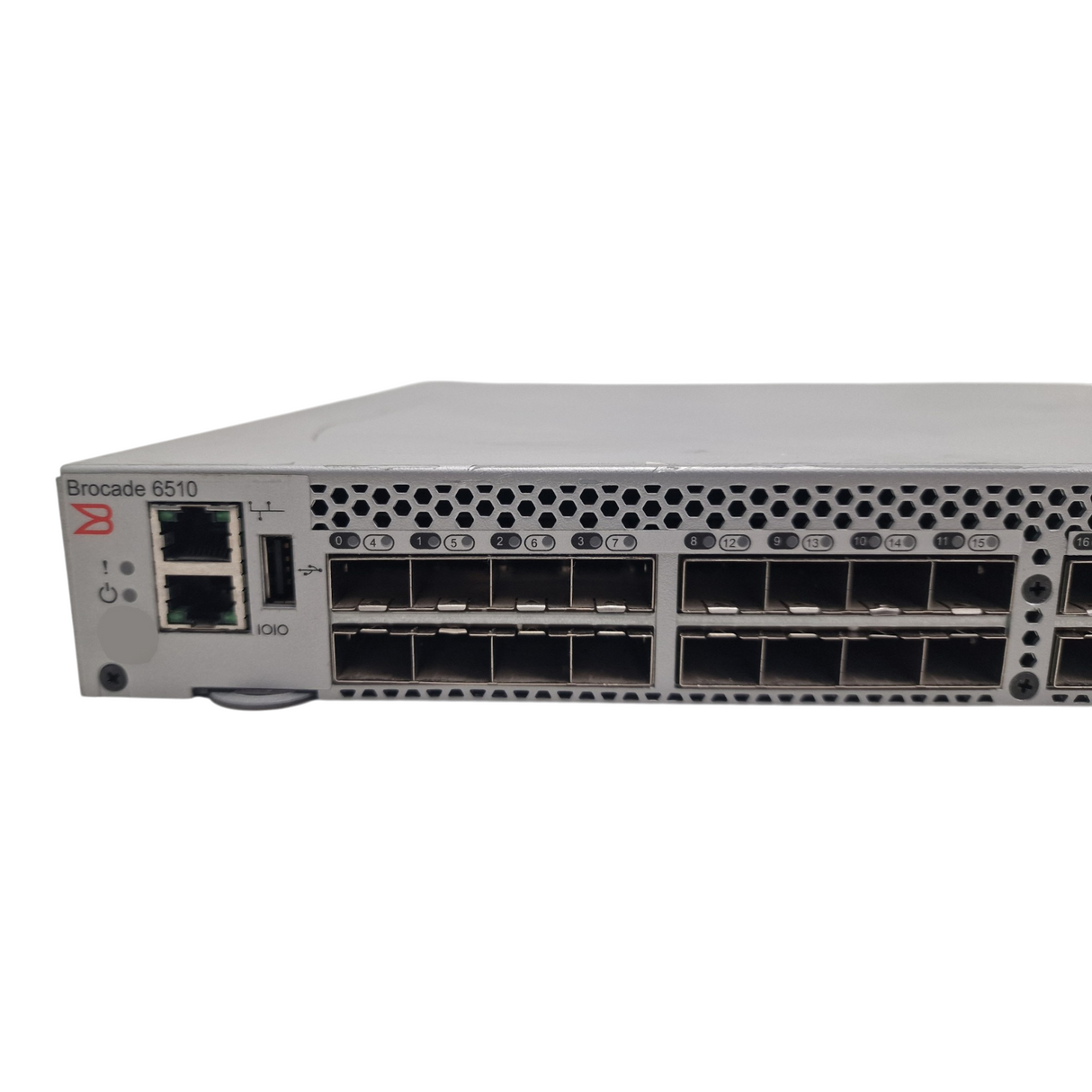 Brocade 6510 48-Port 16Gb FC SAN Switch SM-6510-24RCS (24-Port Active) B2F