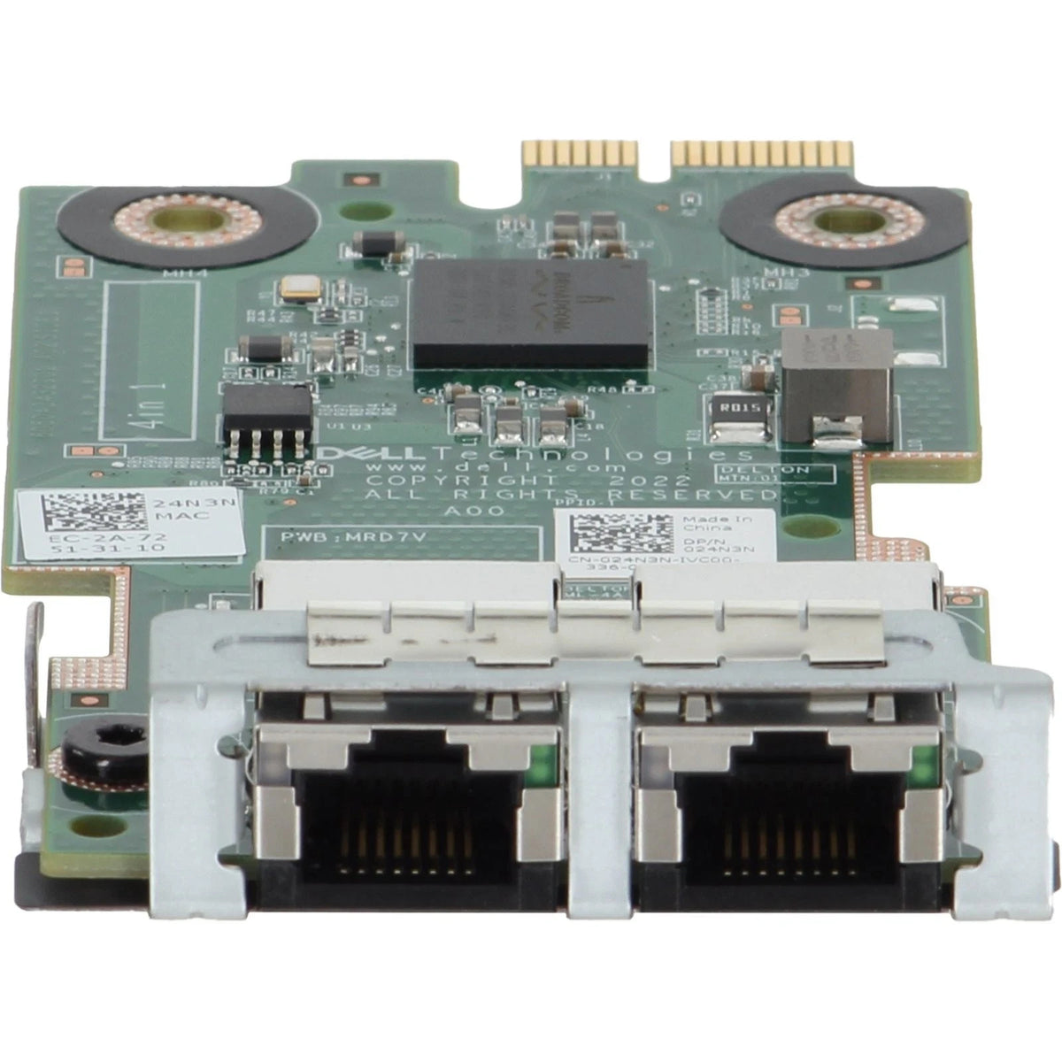 Broadcom 5720 Dual-Port Gigabit Ethernet OCP 3.0 Network Card 24N3N