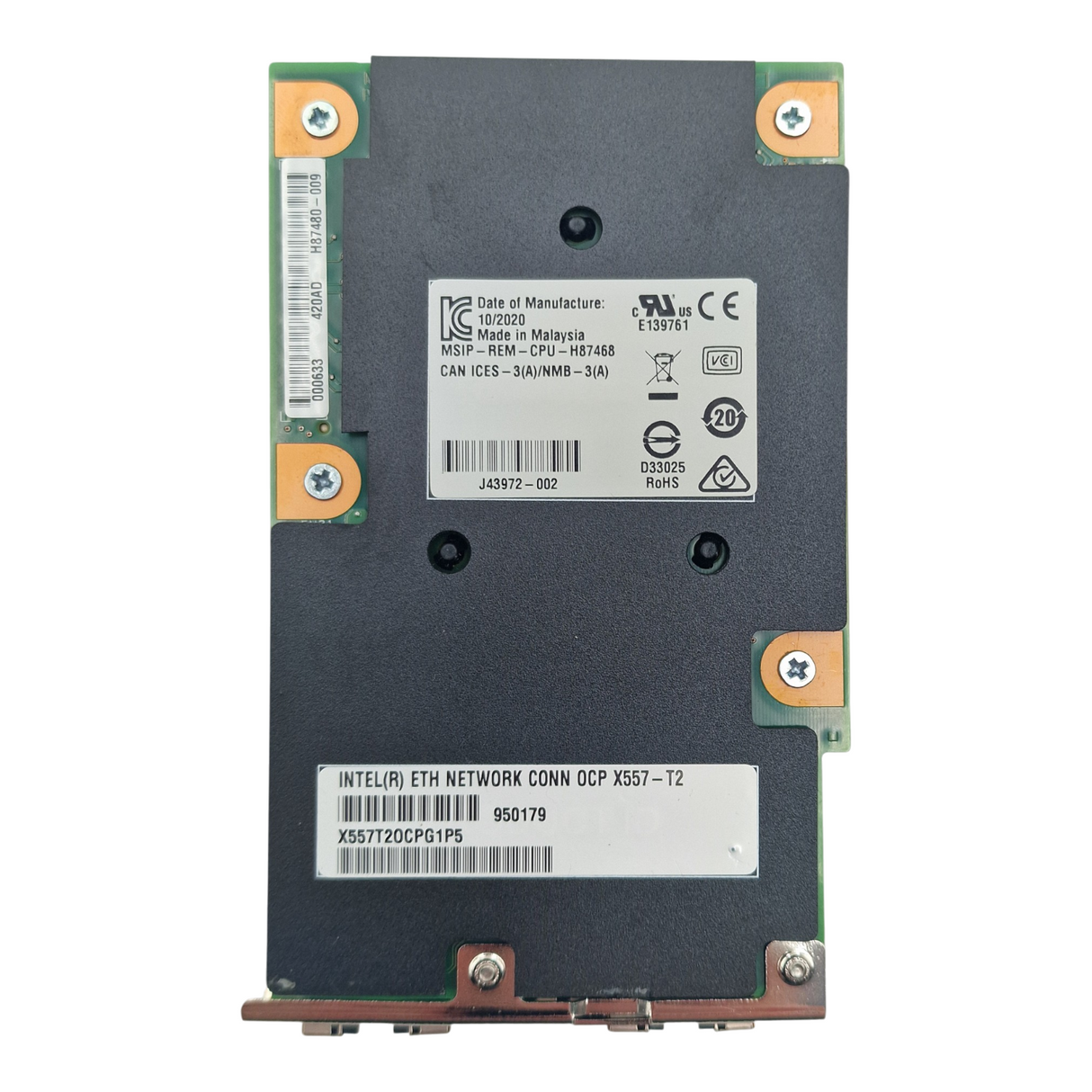 New Fujitsu X557-T2 2-Port 10Gb Network Adapter Mezzanine Card S26361-F3067-L21
