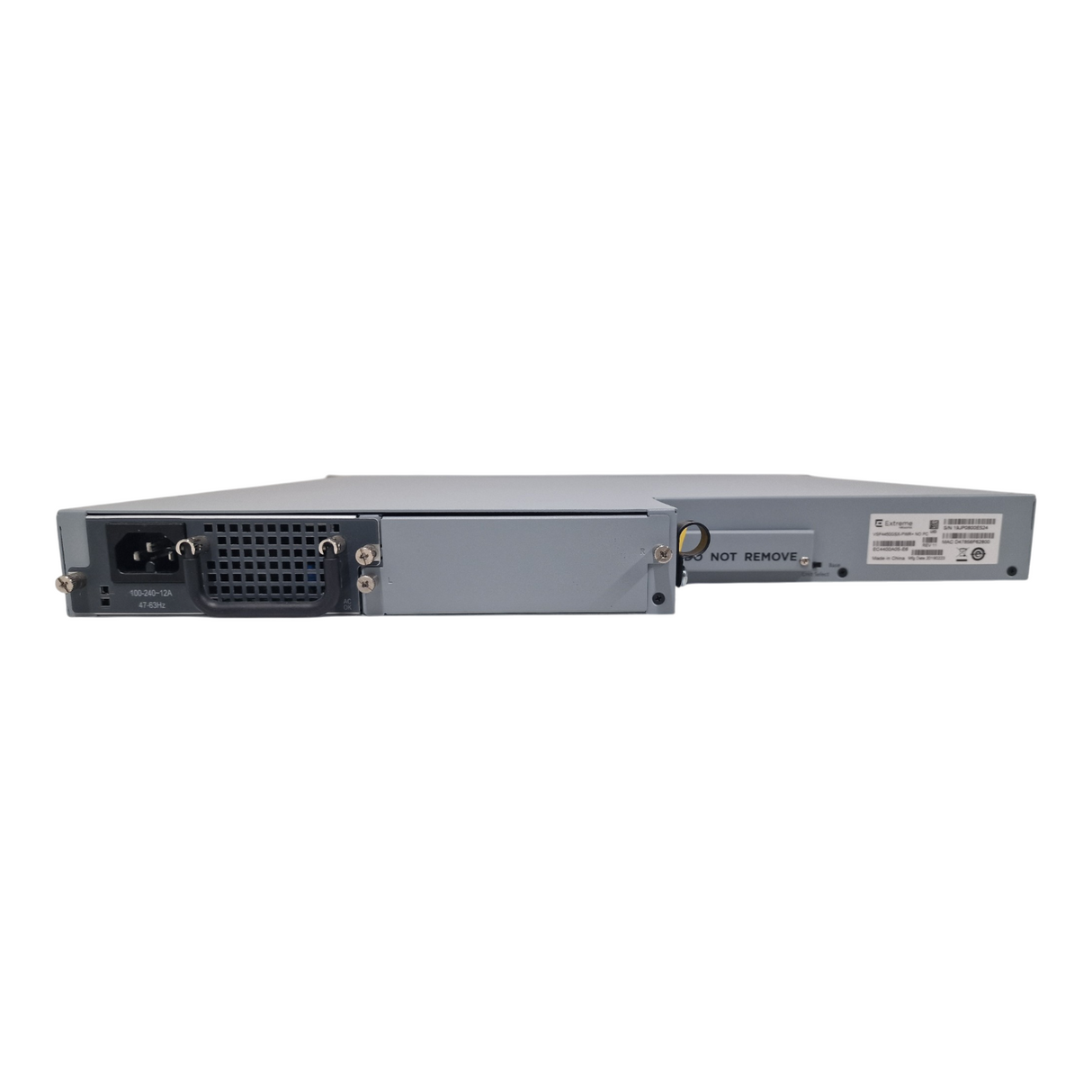 Extreme VSP 4450GSX-PWR+ 36-Port SFP 2x 10GbE SFP+ 12x RJ-45 PoE+ Managed Switch