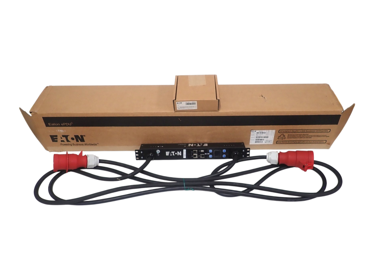 NEW Eaton G3+ EILB15 IEC-60309 32A 3Ph 22kW 346-415V In-Line Metered Rack PDU