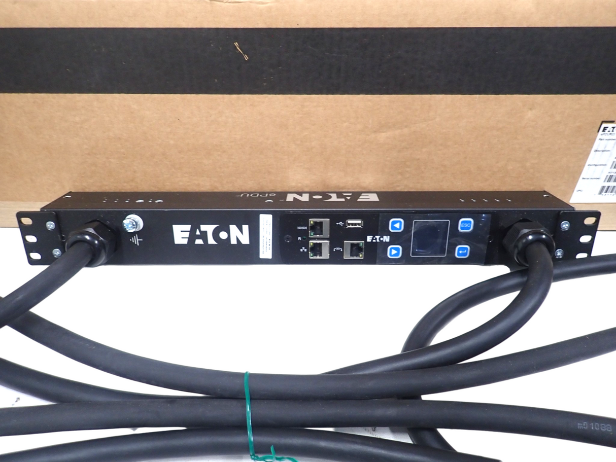 NEW Eaton G3+ EILB15 IEC-60309 32A 3Ph 22kW 346-415V In-Line Metered Rack PDU